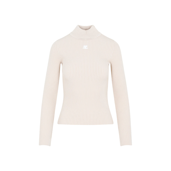 Courreges Pullover - Nude & Neutrals | 6f8f1591ea135384cfbe66c2d98340cef784019c