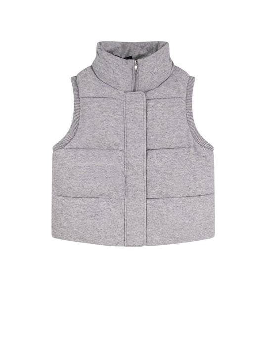Focrina Virgin Wool And Cashmere Sleeveless Jacket