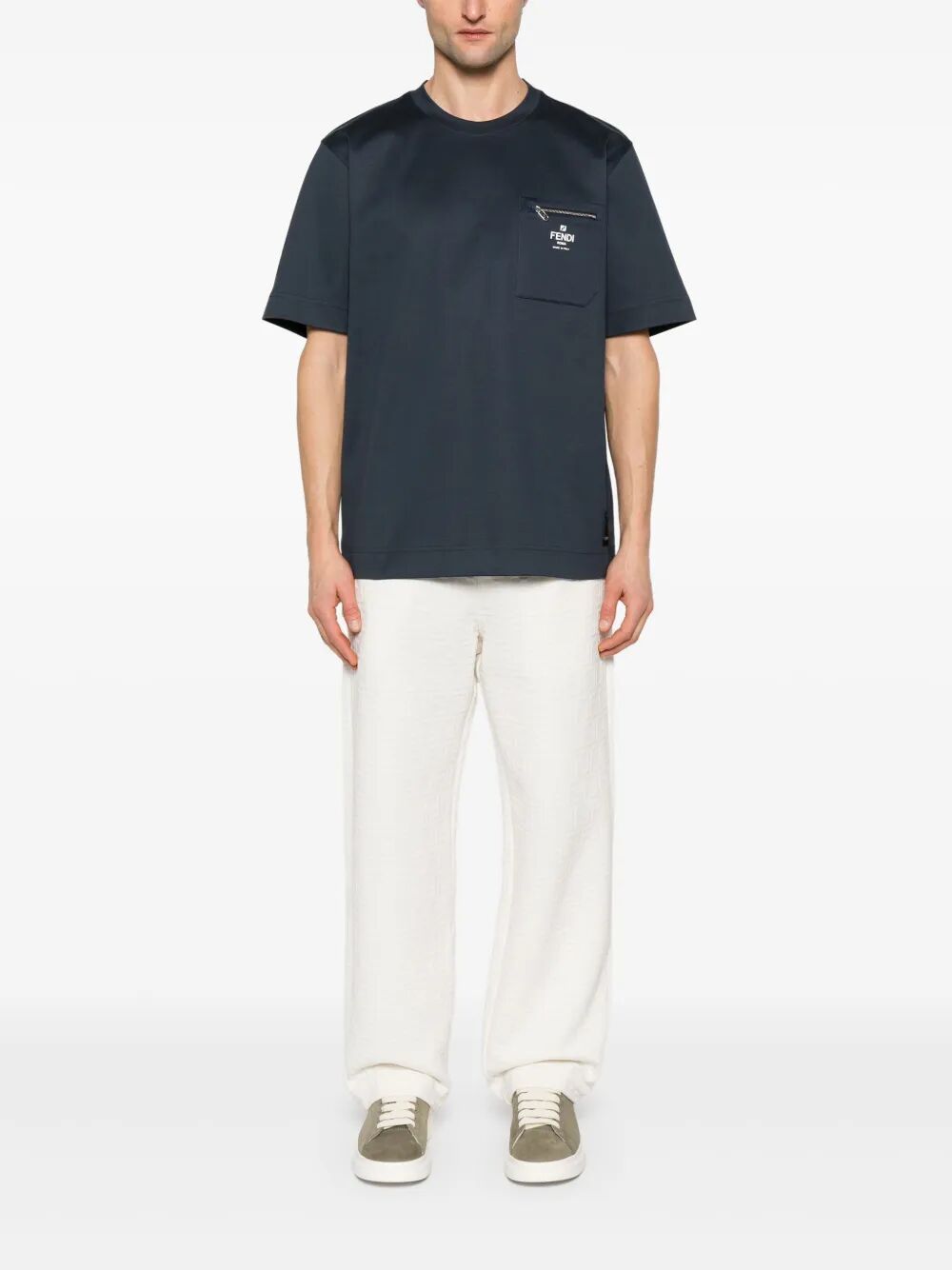 Fendi T-shirts - Blue | 56a514267b4337cd98c55286b53ae8e88d0e1668