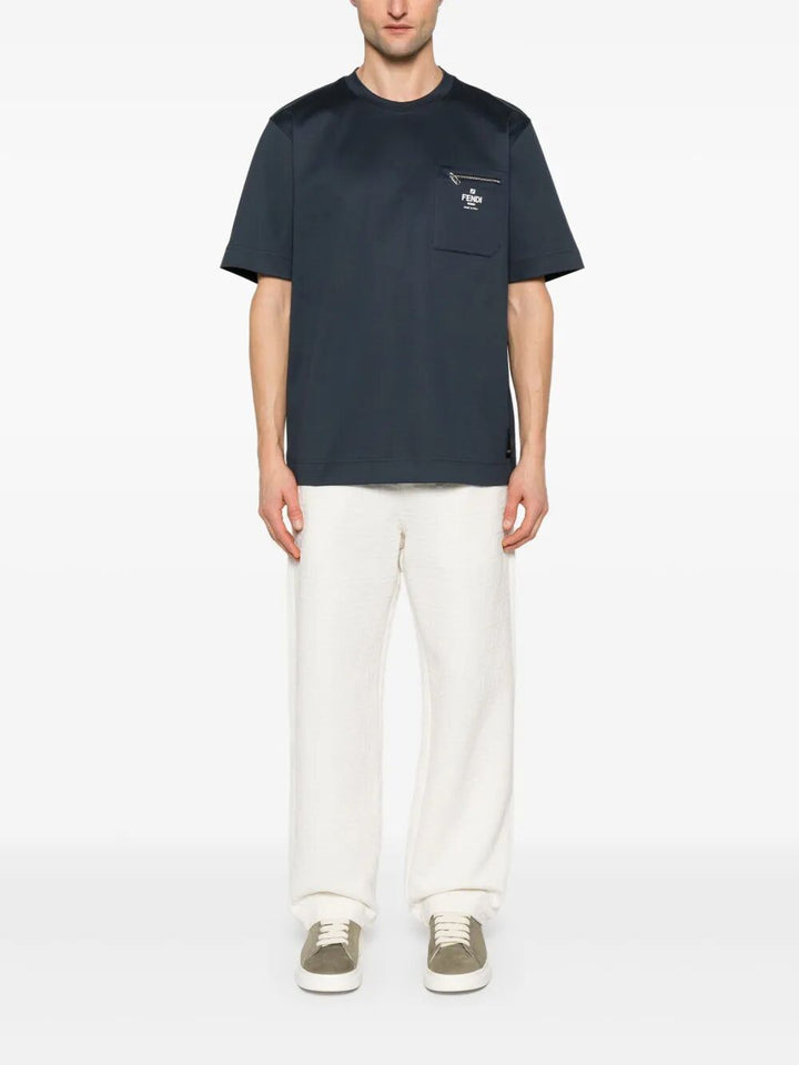 Fendi T-shirts - Blue | 56a514267b4337cd98c55286b53ae8e88d0e1668