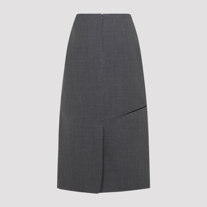 Jil Sander Midi skirts - Grey | eae38c0e63b7414ec125ec7d048a122a1e500746