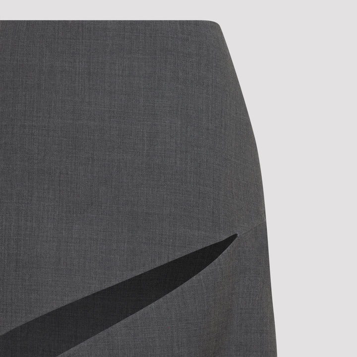 Jil Sander Midi skirts - Grey | 444d16d0a1fa77e02c55ebeb38a0d2330c3c9947