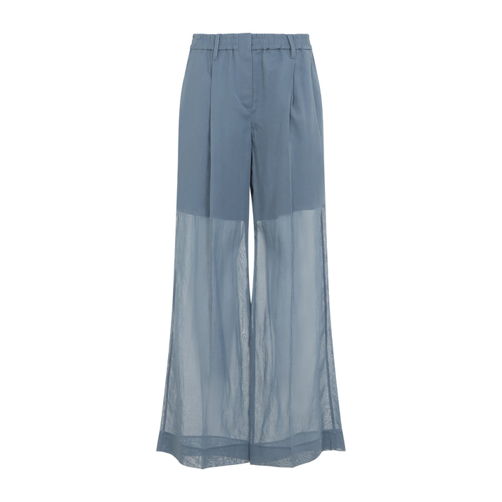 Brunello Cucinelli Regular & straight leg - Blue | 04eab0a80c75f8f2df51715e03621d90afc6cf59