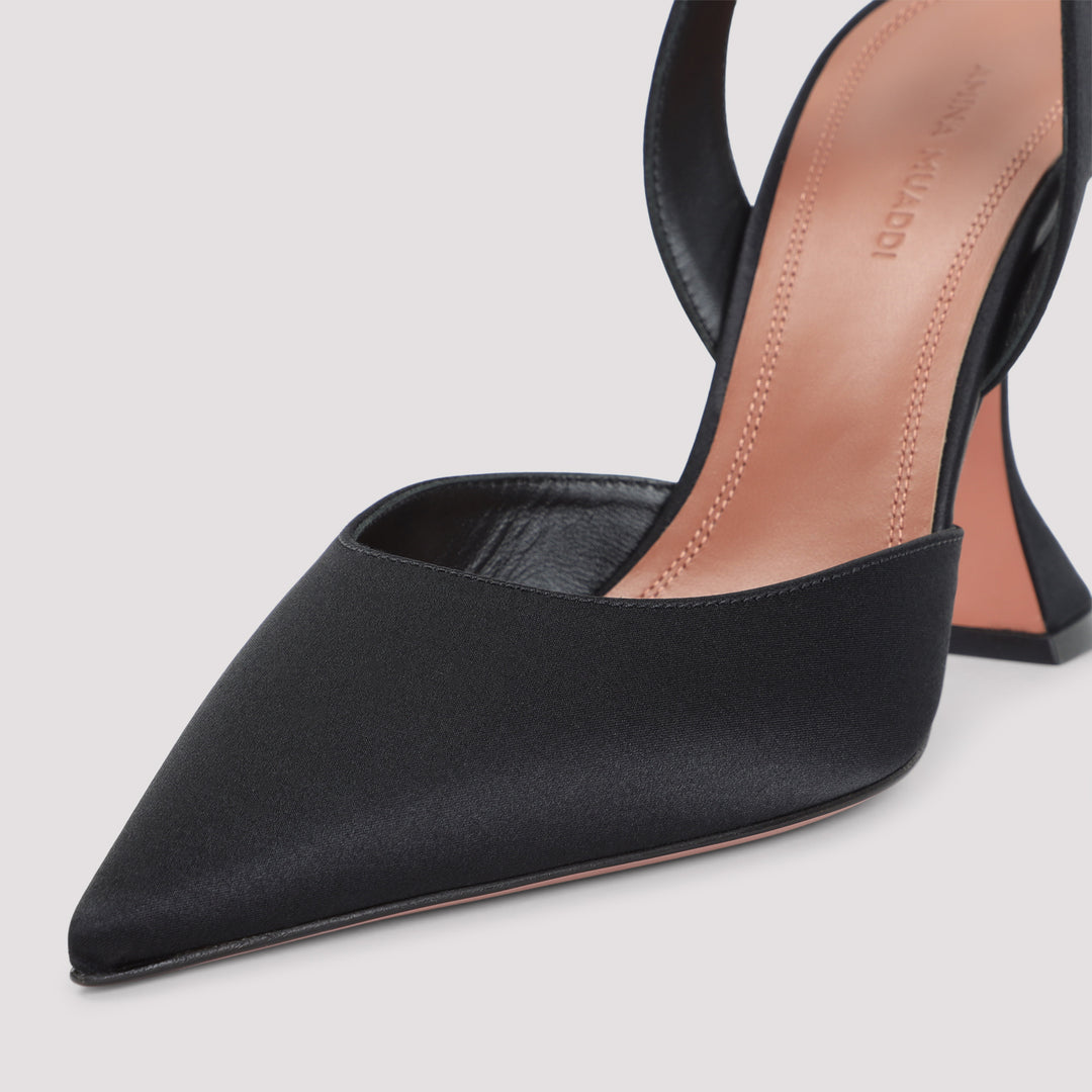 Amina Muaddi Mules - Black | e155213620492e6351472d1a71c3da111e16ffd7