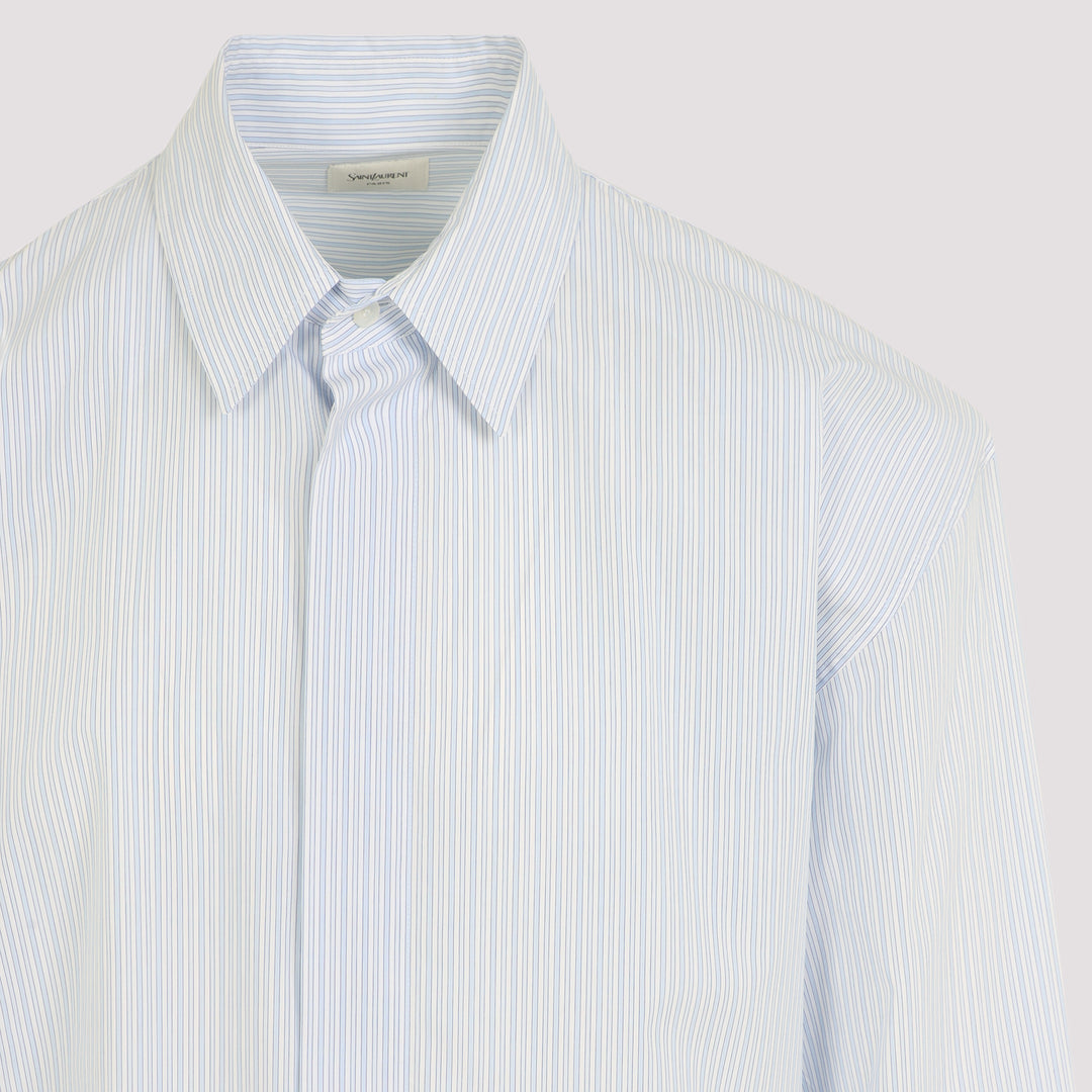 Saint Laurent Shirts - Blue | b1d71cffd658f23b76f0edf25df23d7977b735df