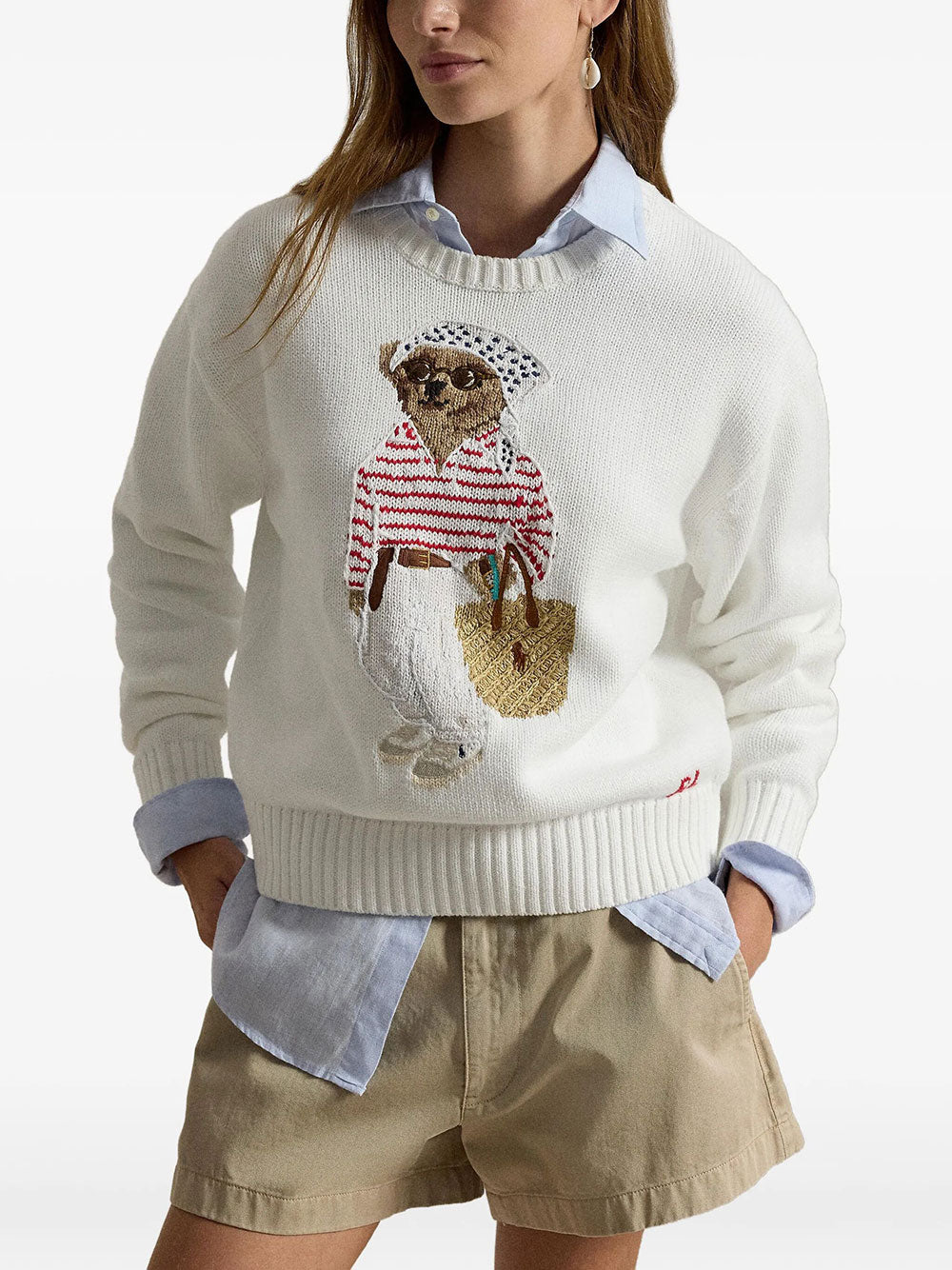 Polo Ralph Lauren Pullover - White | 214235b5399cc61c3cf6cc355933b284429c0331