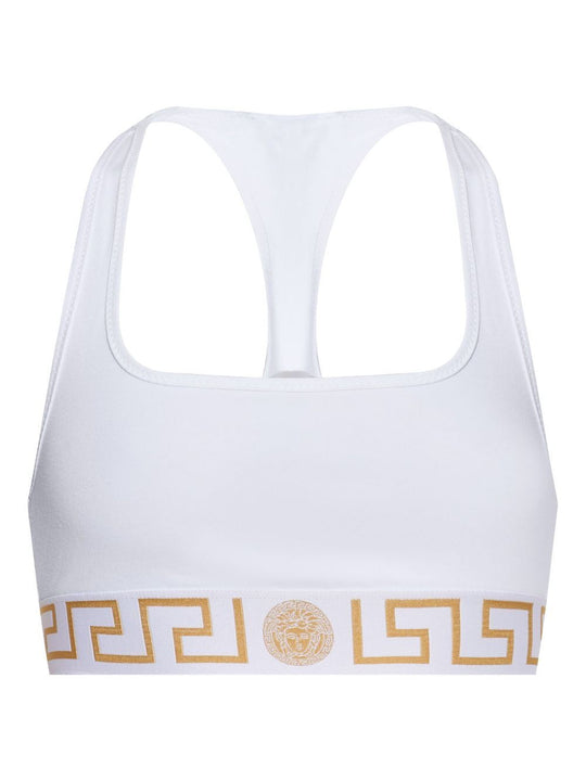 Greca Border Scoop Bralette