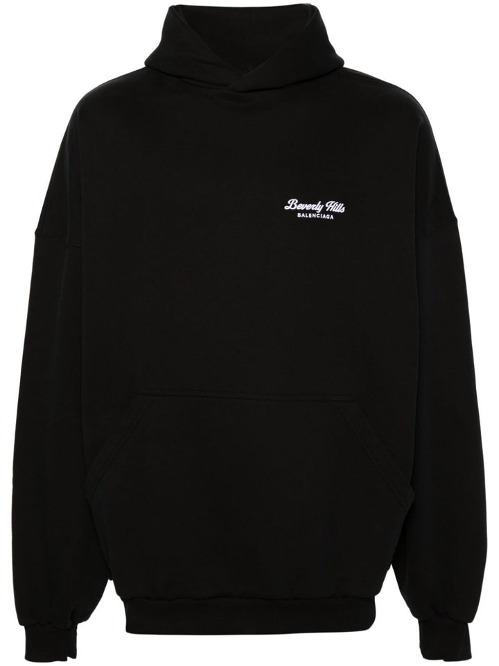 Balenciaga Hoodies - Black | 78330d1ae855e7a34848c57d388ba1ec3d514589