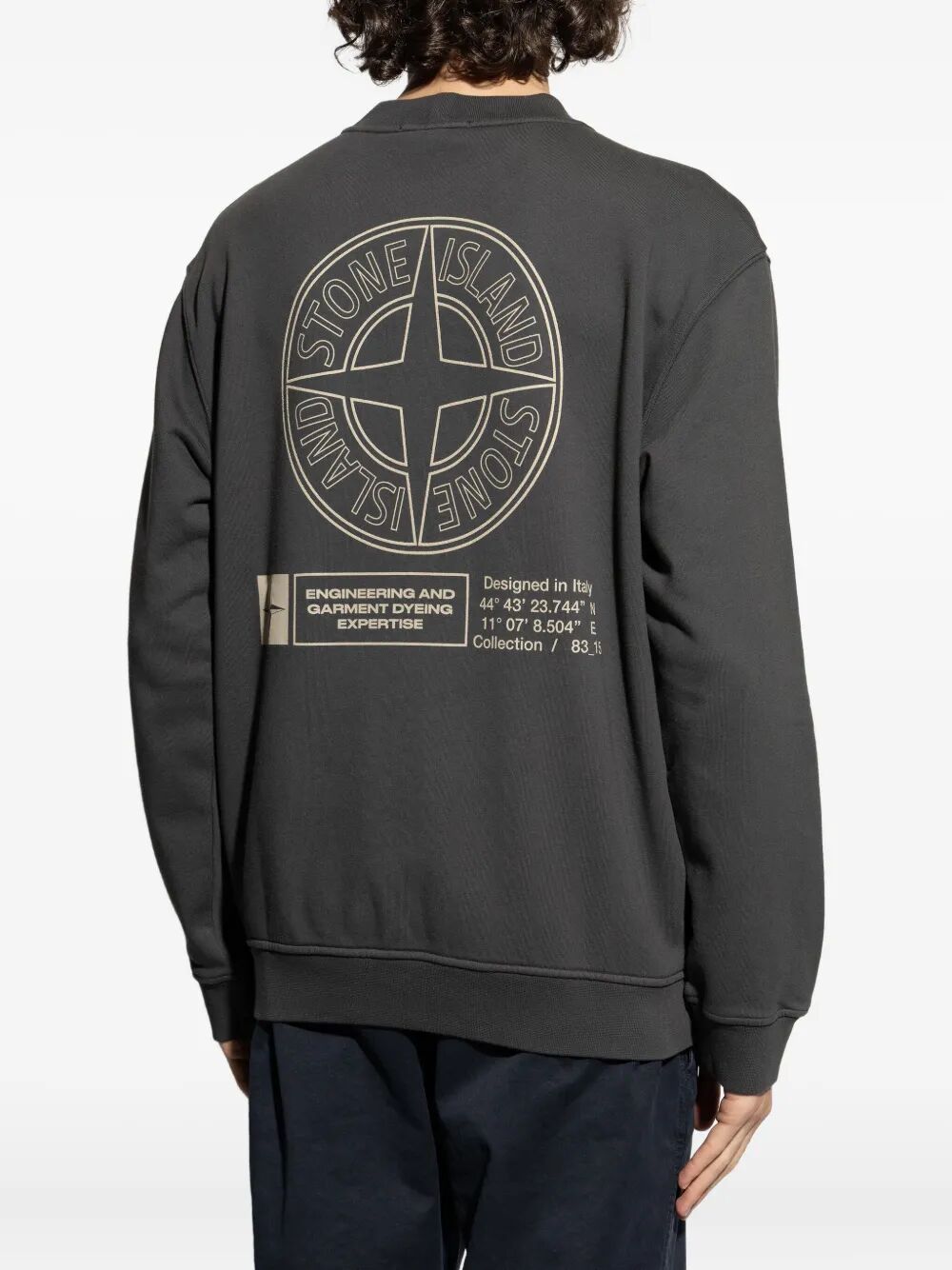 Stone Island Round neck - Grey | 0bf2d2507b66ba493d3bbb5debbe5daf4aed899a