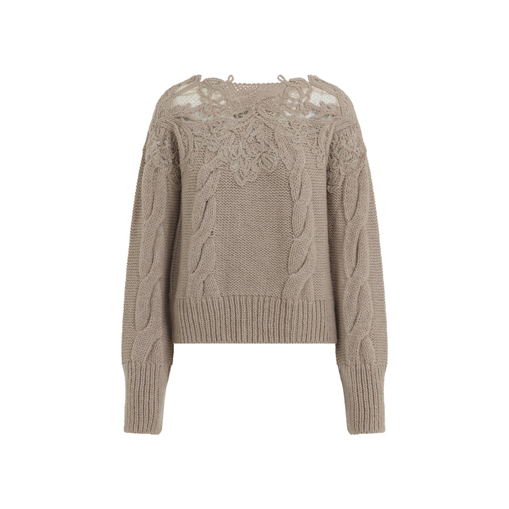 Ermanno Scervino Pullover - Nude & Neutrals | f530cd0bd5677202a31a17e59b8363e464233dc6