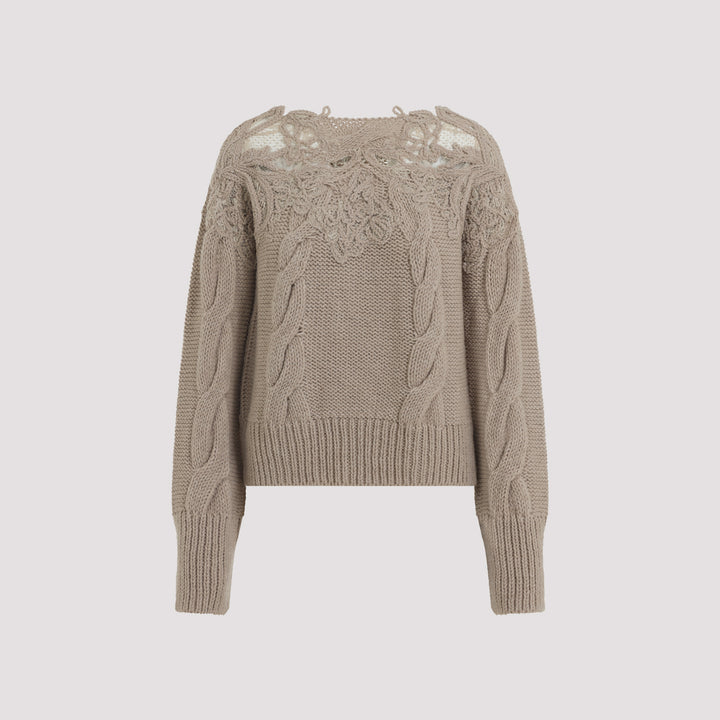 Ermanno Scervino Pullover - Nude & Neutrals | 4690fa79b56a6974e441adcfbe890d63a931ff54