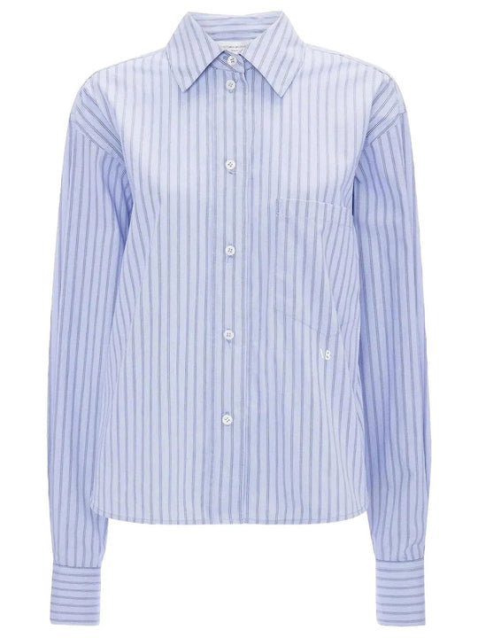 Ellys Shirt In Striped Cotton