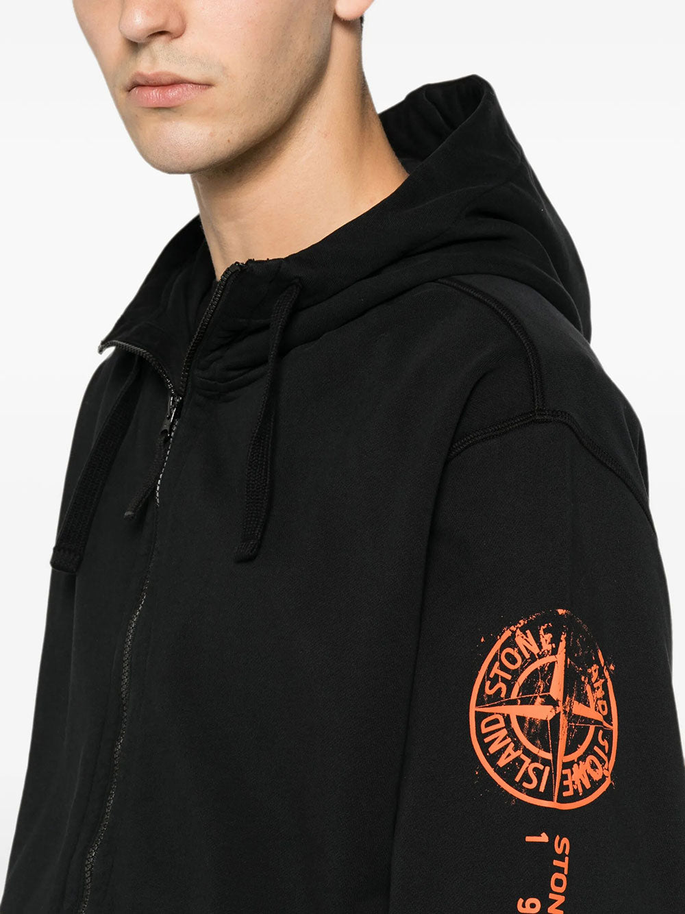 Stone Island Full zip - Black | 4d142b115cb38acfddfab005ea926aeb6ad693b5