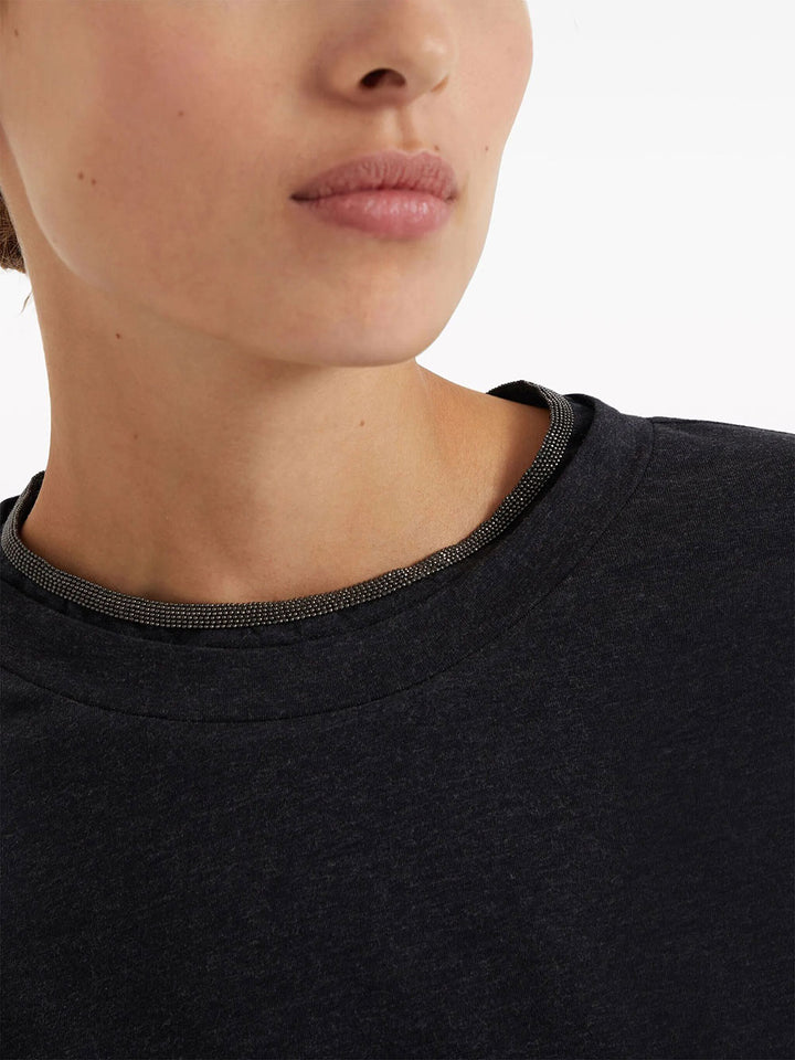 Brunello Cucinelli T-shirts - Grey | 47432cd9aadf782c3c8c3c19cede29617b1ea6ac