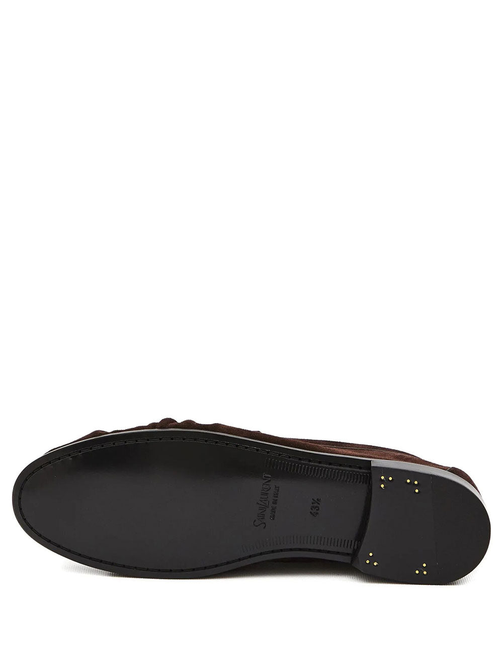 Saint Laurent Paris Loafers - Brown | 25bf0504a1abde7926830ae4f8c9513293f515ea