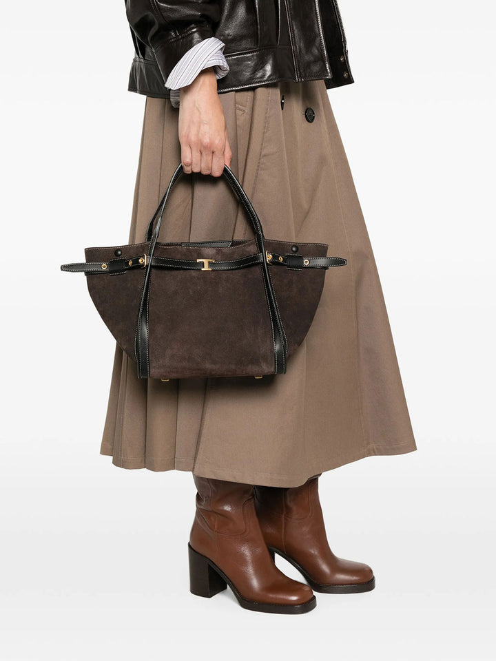 Tod`S Handbag - Brown | 1eb490b6f43a6f97b3030afd486a1d8771564c66