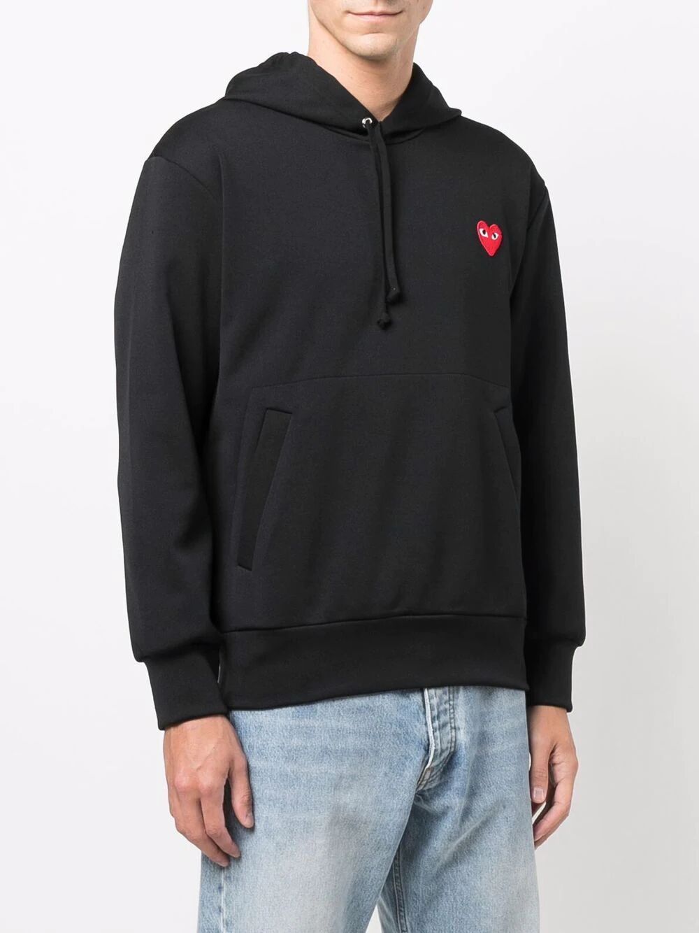 Comme Des GarÇOns Play Hoodies - Black | 9c8a2b483892cc37e51b4e98c8b8b8b80e027c3d