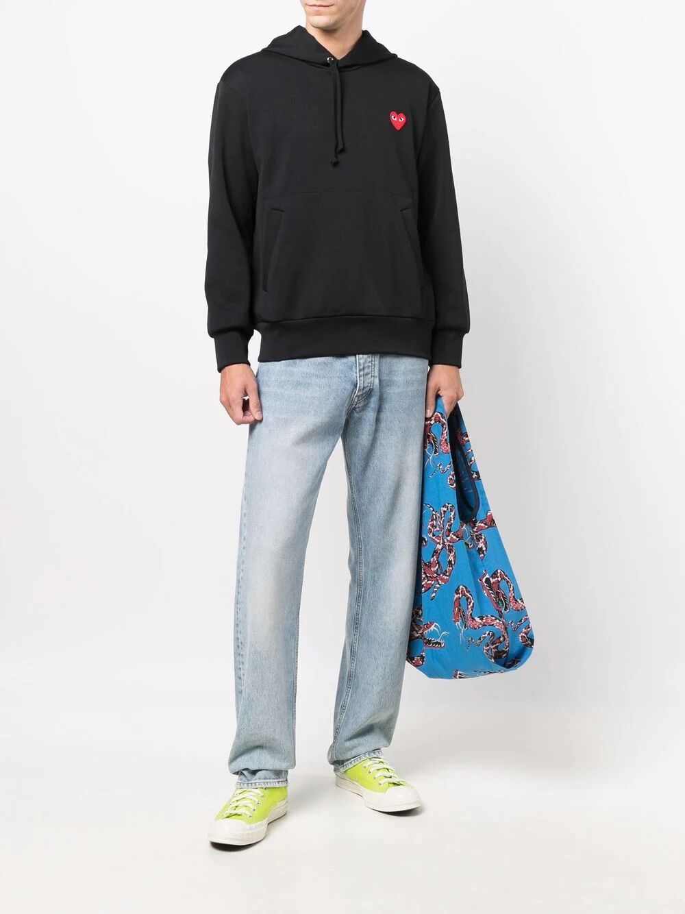 Comme Des GarÇOns Play Hoodies - Black | 849ec473cf2099a79a75d7f4b51a6e1b28ee4287