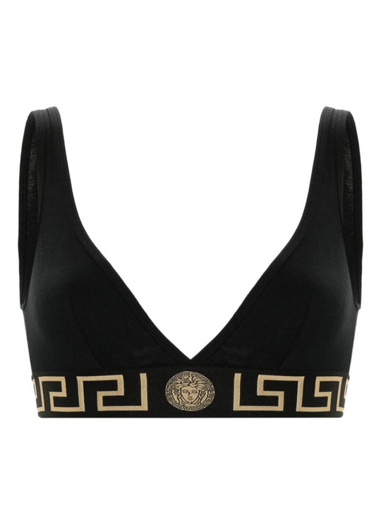 Greca Border Triangle Bralette