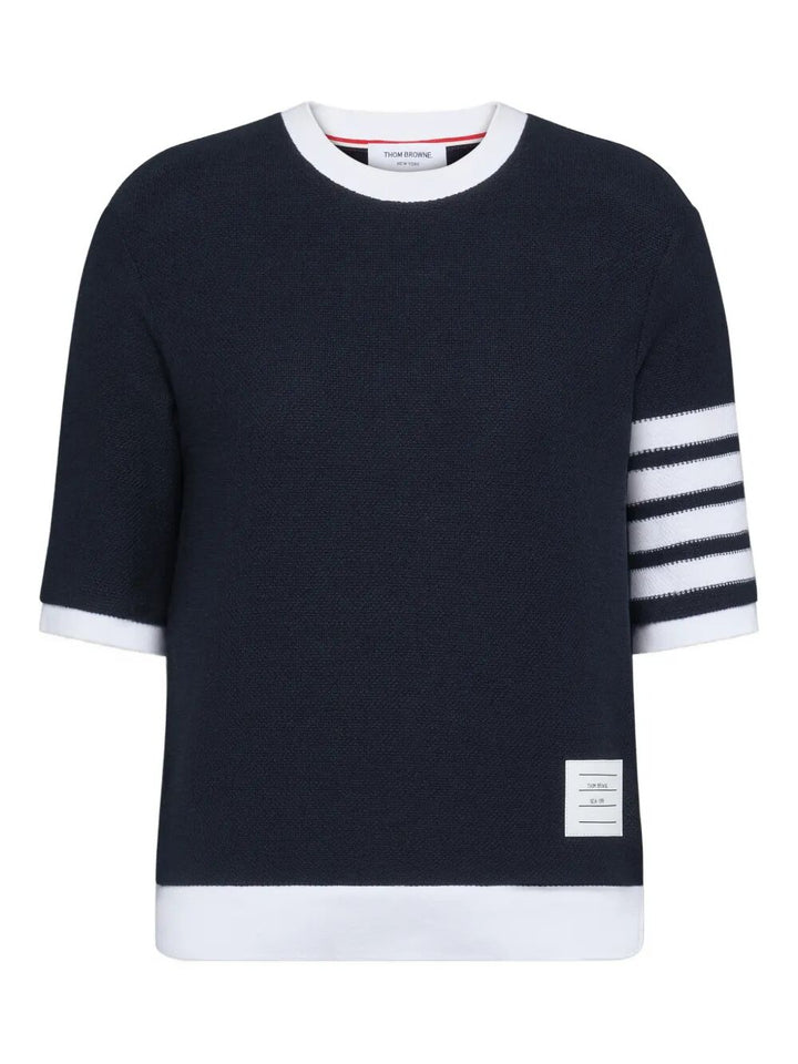 Thom Browne T-shirts - Blue | 6869a35b9edd20b08905979033c3ab567482ecd2