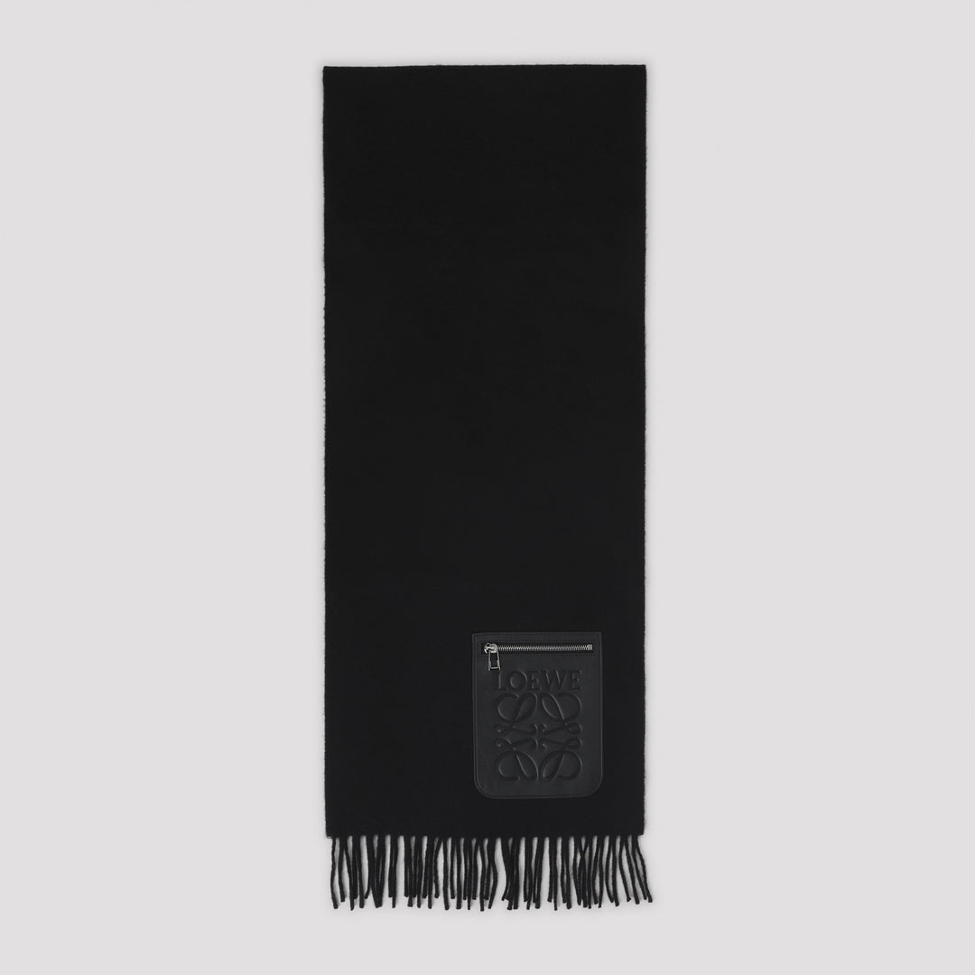 Loewe Scarves - Black | 44ecf84d2098558a6595d20fe133c86535a564aa