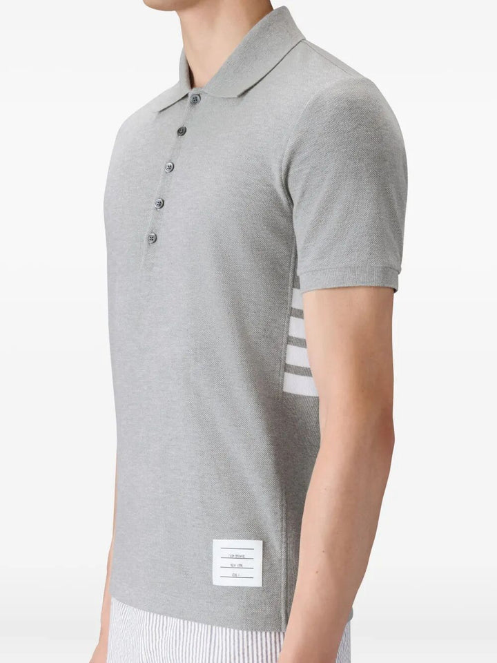 Thom Browne Polo - Grey | 200cbfdd788f63ee9868630f6372373307ffe824