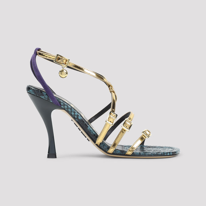 Loewe Sandals - Metallic | 41148eb66c12cef7db9b9e0ad8a1bb9884784014