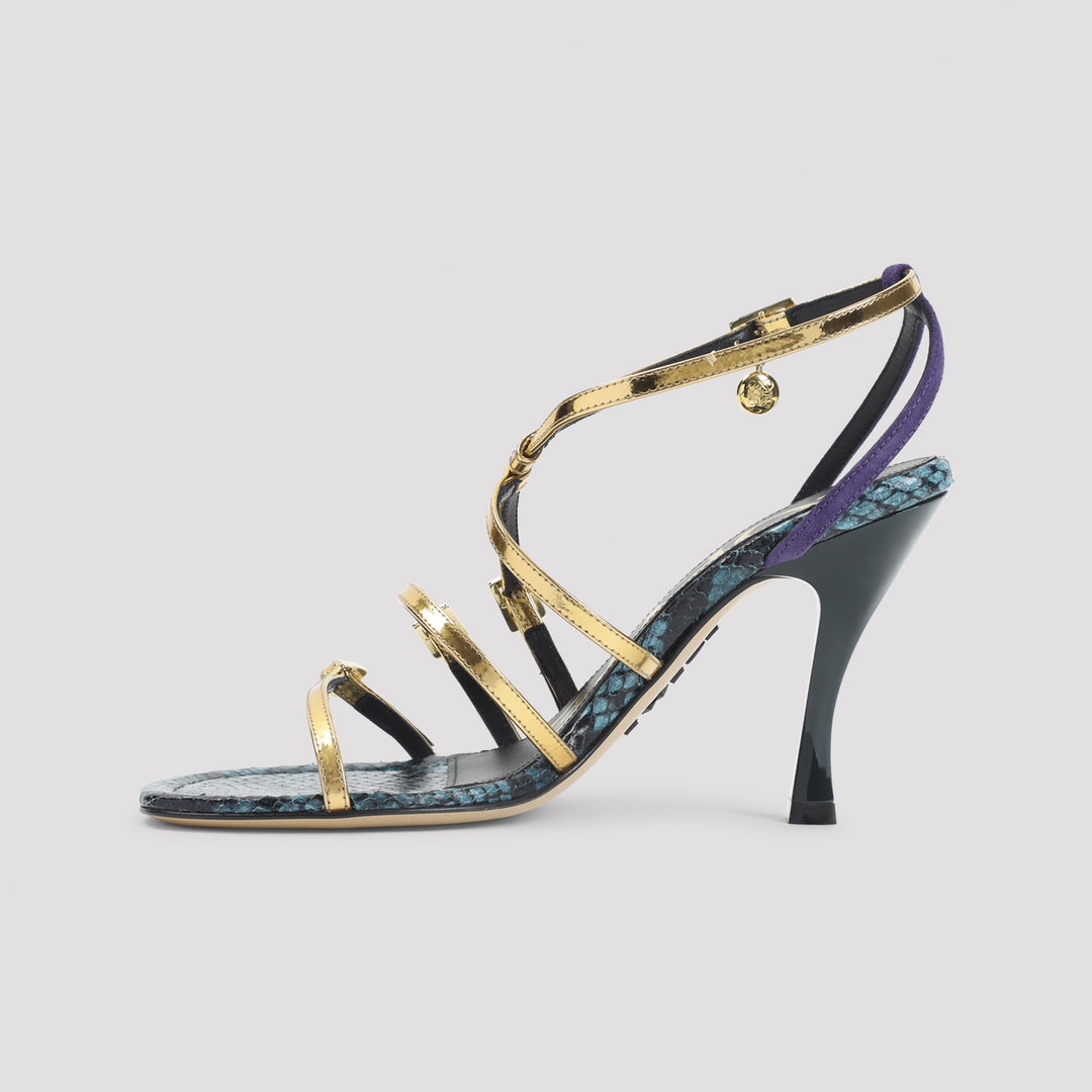 Loewe Sandals - Metallic | 3bd4d4d20443c69792d19e0a38773f07ffbf0f20