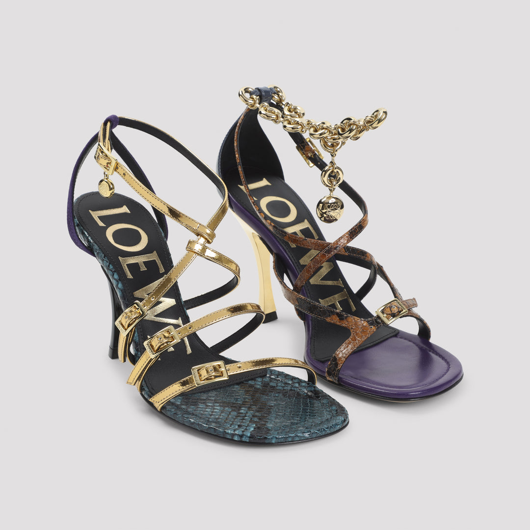 Loewe Sandals - Metallic | b3d42465dcfd7300a136c6763873accd9de7a0d8