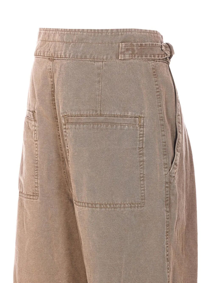 Marant ÉToile PANTALONI - Brown | 6acd2453a56bbb337bebb301405b0151bb28bfdf