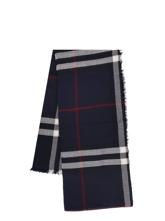 Giant Check Cashmere Scarf