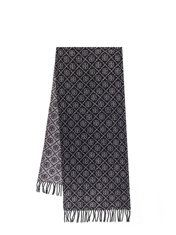 Tory Burch Scarfs - Blacks and greys | 00847122215b22b9f8add9351a48ec47e7c2dd8a