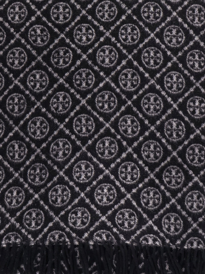 Tory Burch Scarfs - Blacks and greys | a114d3e5a3434b155ce776a5f2840b46bd5bfc26