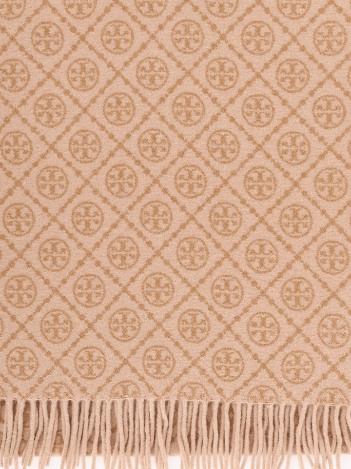 Tory Burch Scarfs - Brown | cdd2aada7be7352a60739f138169e3de3d94ac0b