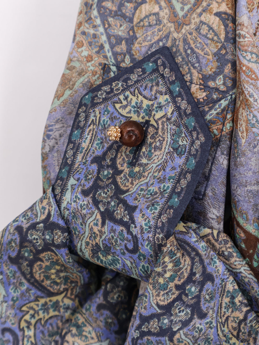 Zimmermann Shirts - Tapestry Blue Multi | fad82079b86b817f0a737b8288caf092dc146f96