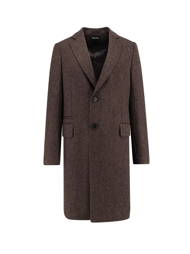 Zegna Coats - Brown | 1630b09de85d56a3282105800160959a96730338