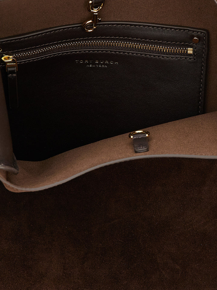 Tory Burch Romy Hobo Shoulder Bags - Brown | 3e06d95a65352241cad90e2a3e5b37584203a585