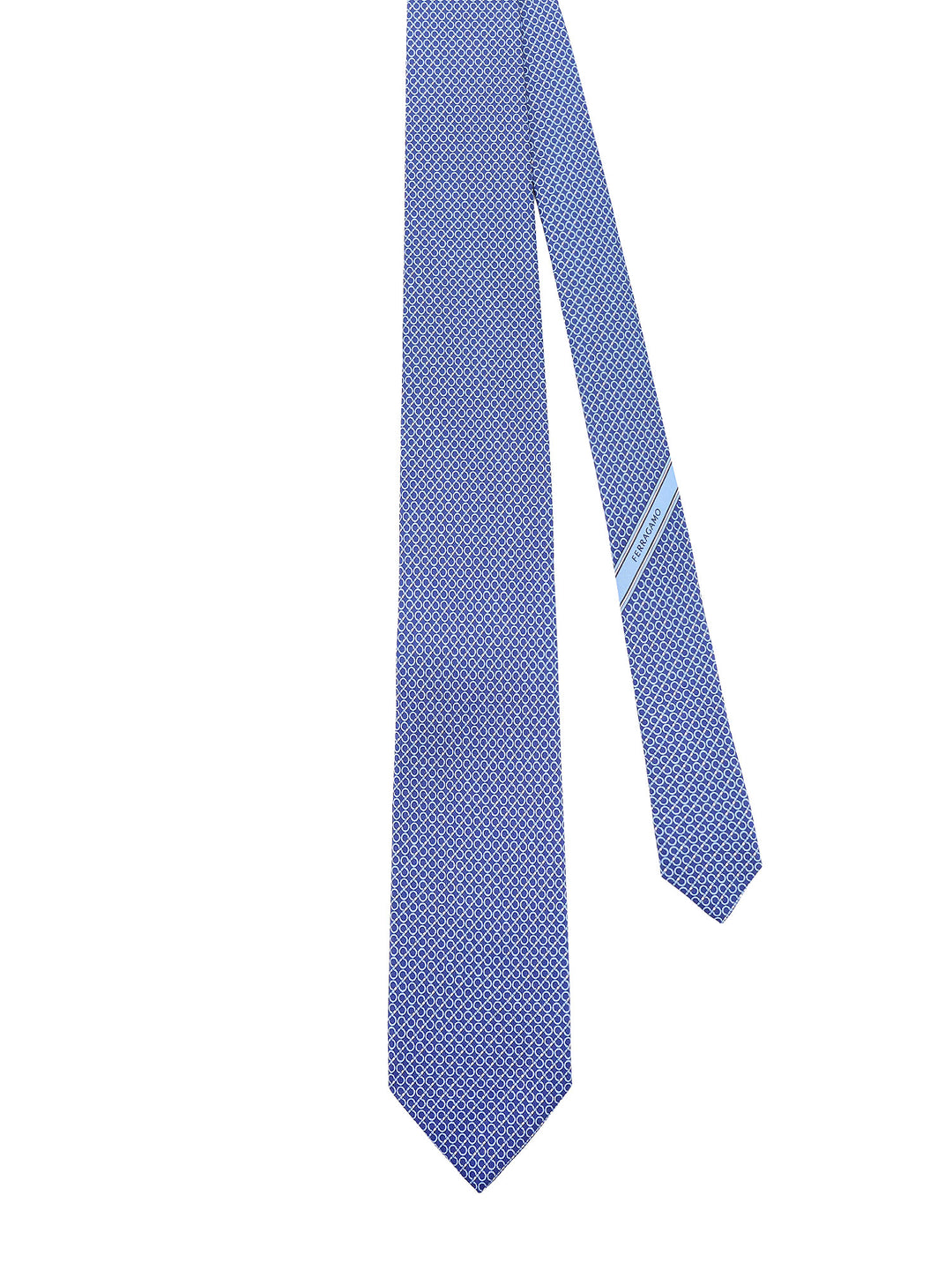 Ferragamo Ties - Blue and green | f60d031f745c3c51ed6c1f3176caf143d833a692