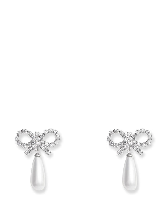 Silver Brass Earrings