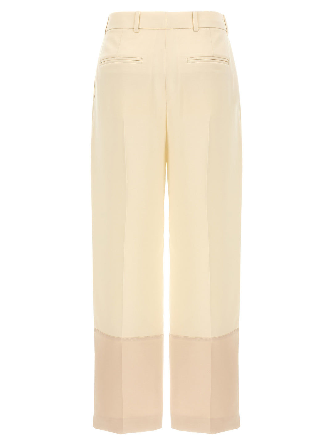 Tory Burch Cropped Pants - White | 5c68bd868916d227cff9fd2fad8411ec9678a004