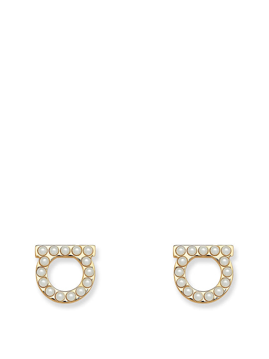 Brass Earrings With Gold Finishes