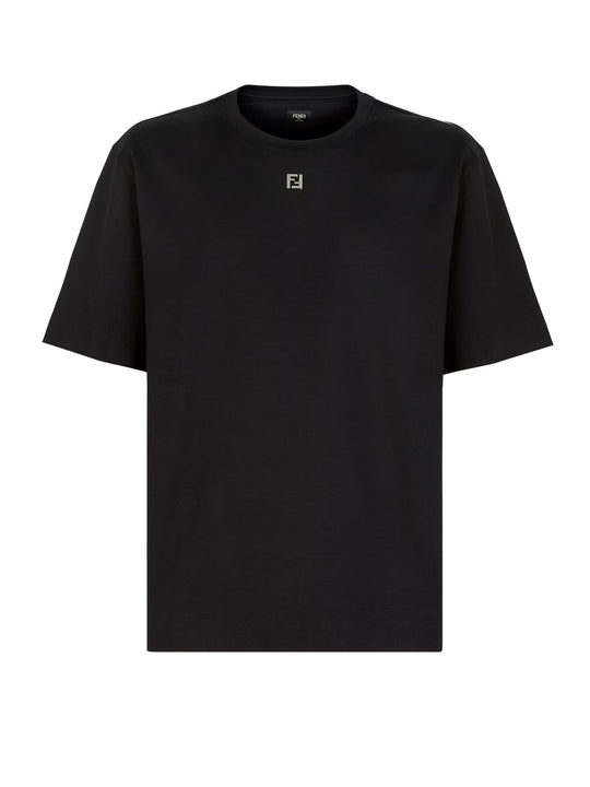Cotton T-Shirt With Ff Detail