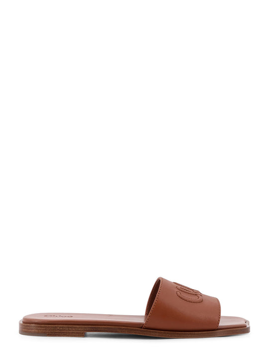 Leather Chloé Soleil Sandals