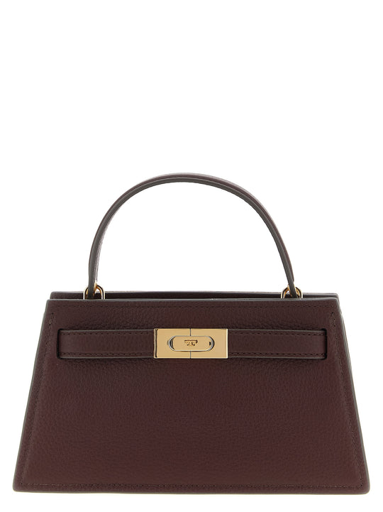 Lee Radziwill Pebble Mini Hand Bags Bordeaux