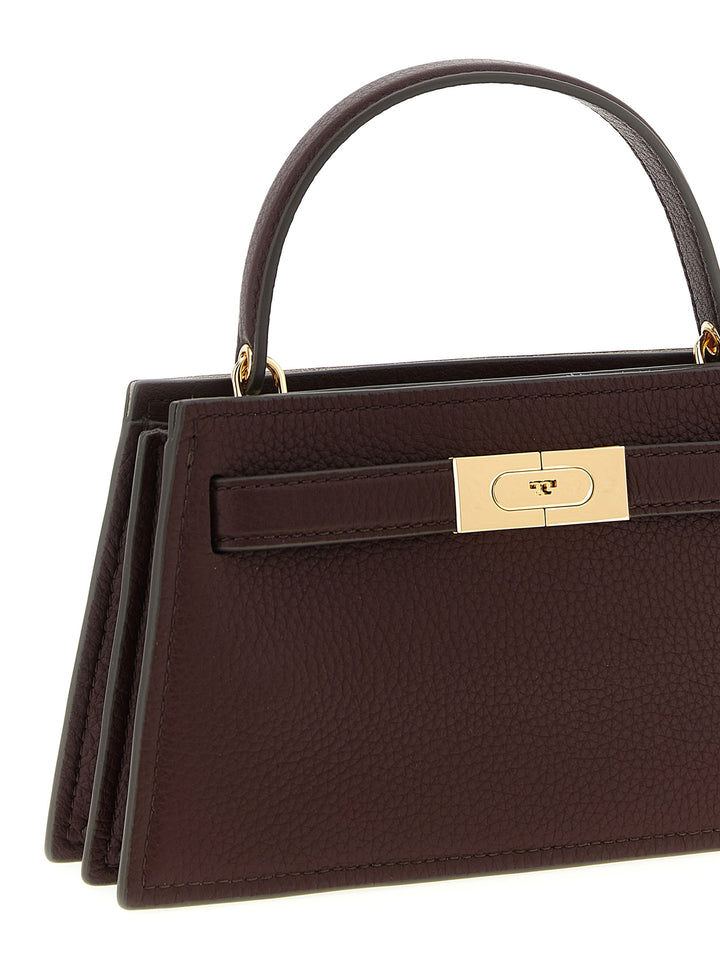 Tory Burch Lee Radziwill Pebble Mini Hand Bags - Bordeaux | 249192b89ac5293b99bfeca1691b6f9cf158cde1