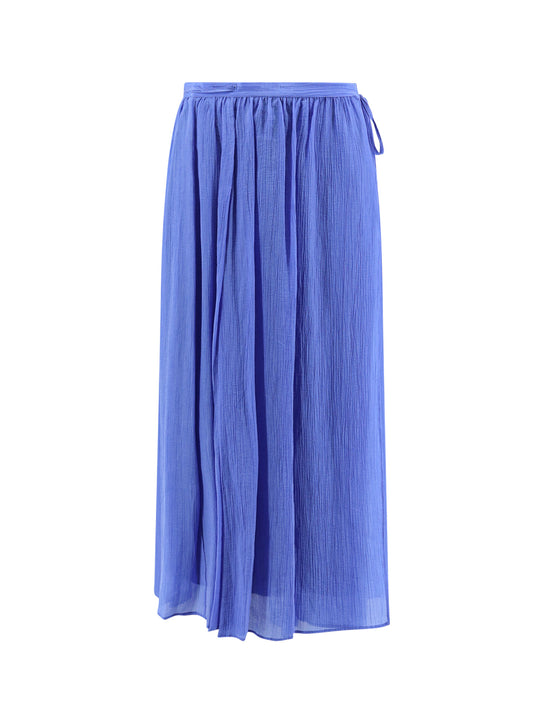Wrap Lyocell Skirt