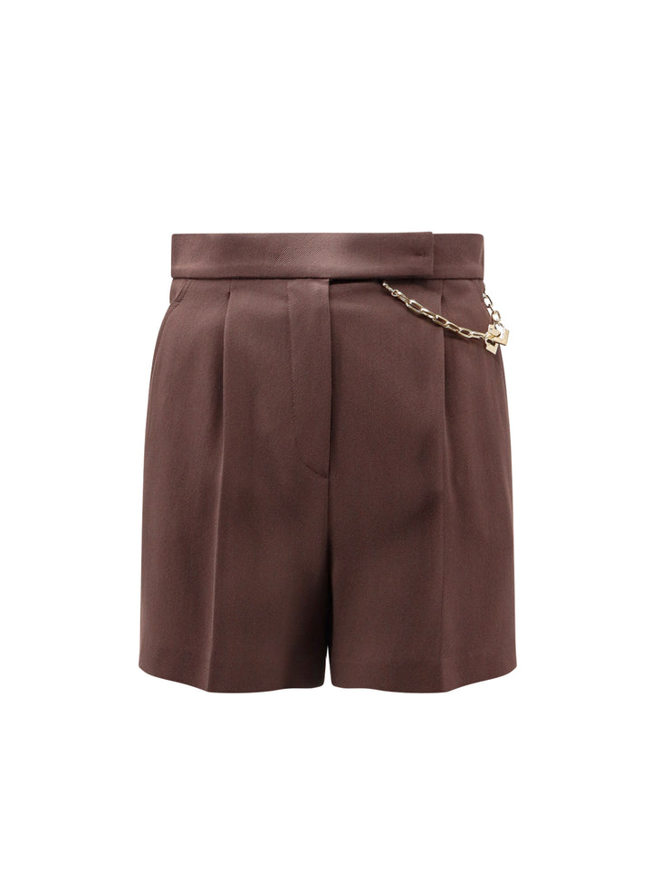 Elisabetta Franchi Shorts - Brown | cb0ec0508240812e3db87eeddb95de0e0901b4ed