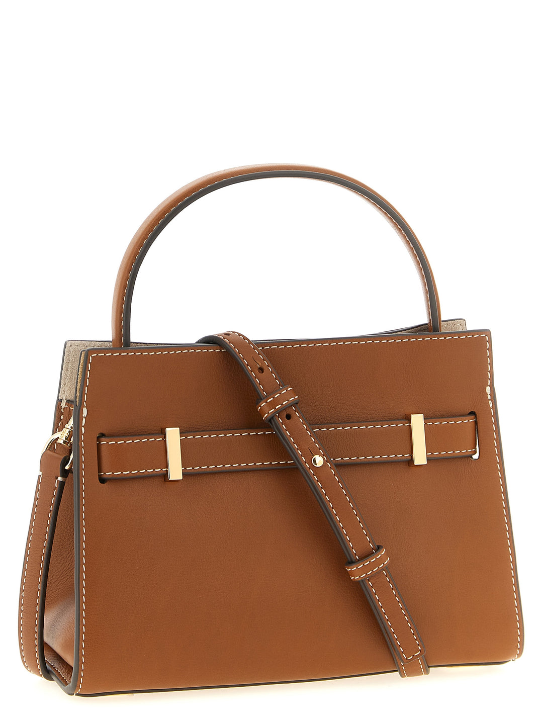 Tory Burch Lee Radziwill Petite Crossbody Bags - Brown | e0379a850d42317e2d632968feb9339f161d0162