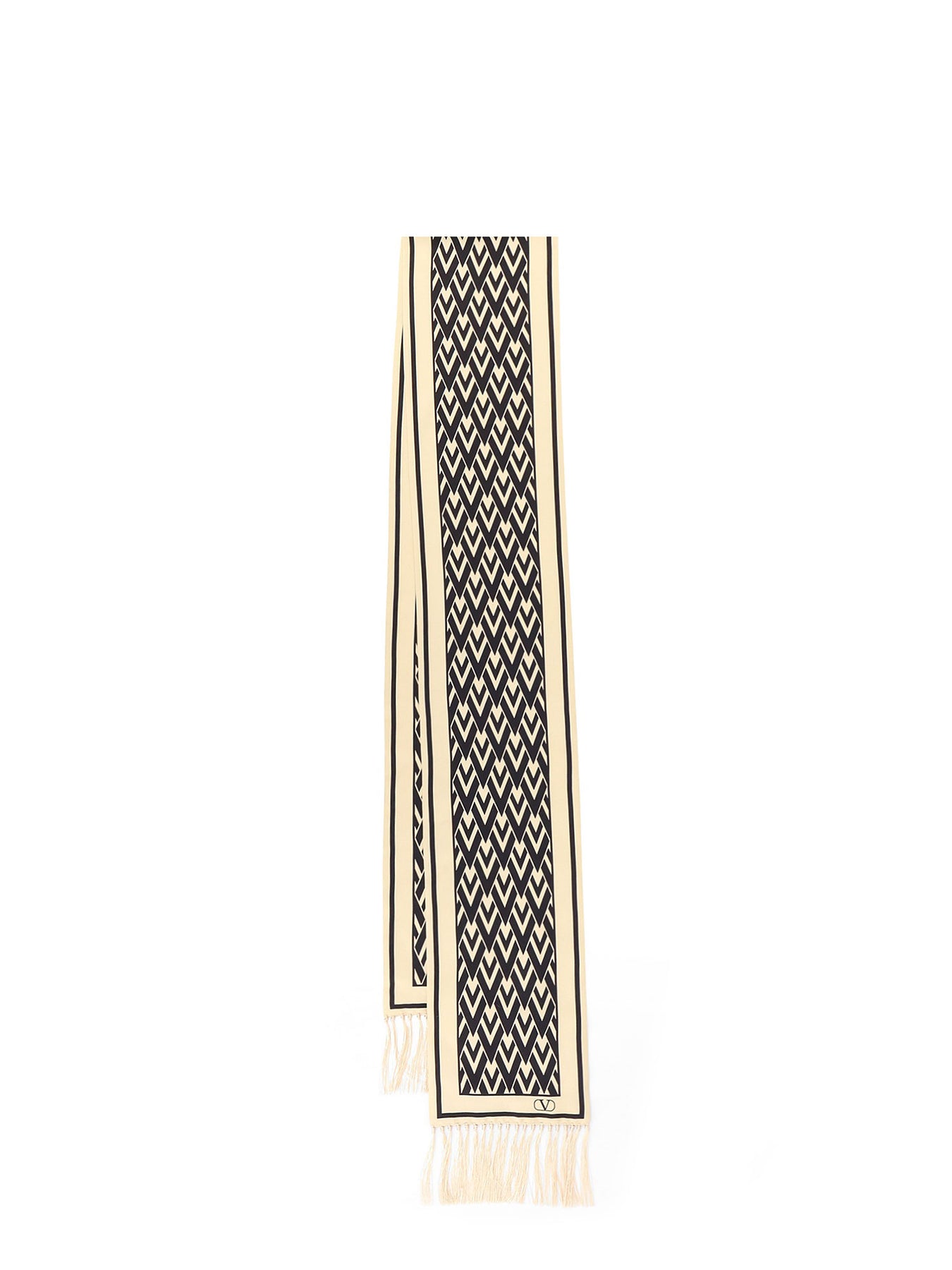 Valentino Garavani Scarfs - CREMA NERO | 90c3441163ba0d092d6de167587cafac0c109d20
