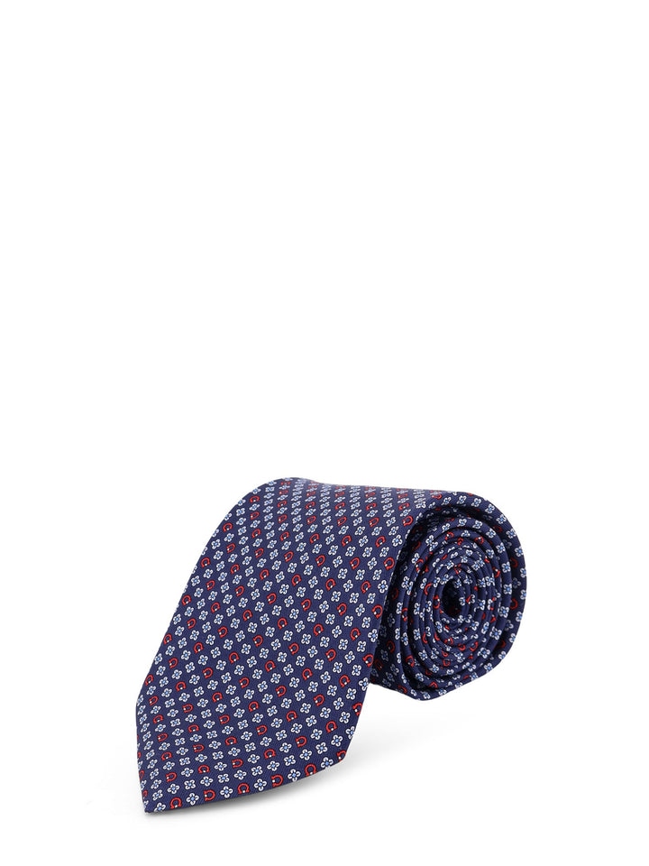 Ferragamo Ties - Navy scuro | e2d1e741ab9d6b86ee972bfb45337fb3a45b3184